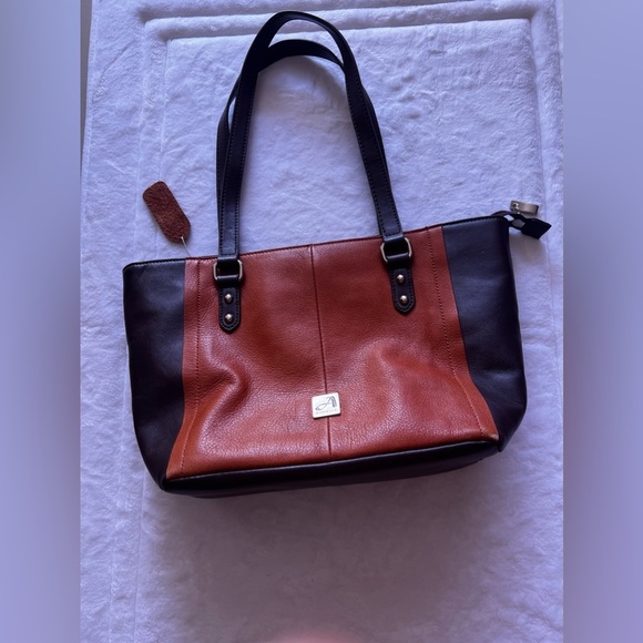 Aurielle Genuine Leather Handbag - Picture 1 of 16